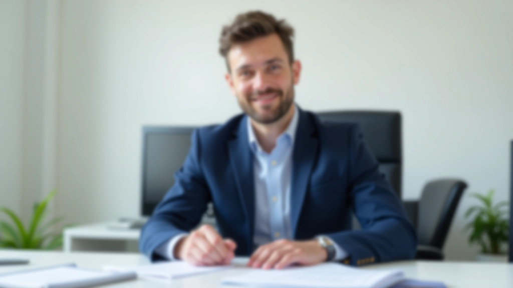 Raport trimestrial pe monitor cu grafice și date financiare, calculator și documente în birou profesional